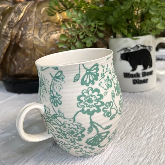 D d {Anthro} Homegrown Monogram Mug {Anthropologie} Initial Coffee + Tea Cup - Picture 4 of 16
